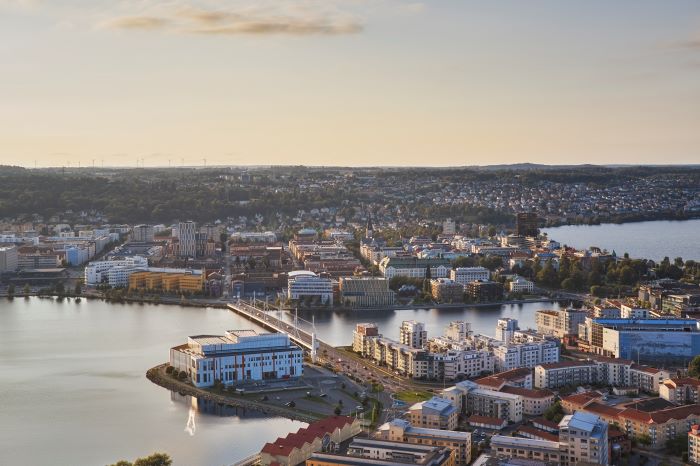 vy över Jönköping